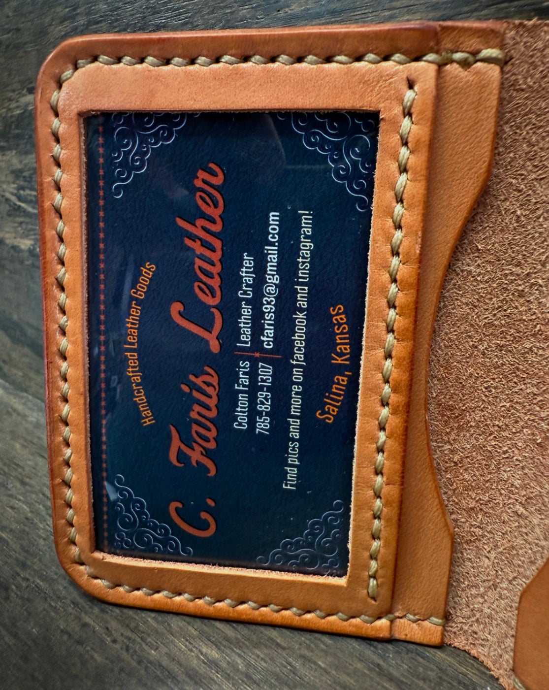 Pocket Book With ID Window