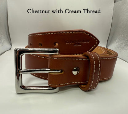 Stitched, Double Layer Belt