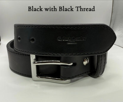 Stitched, Double Layer Belt