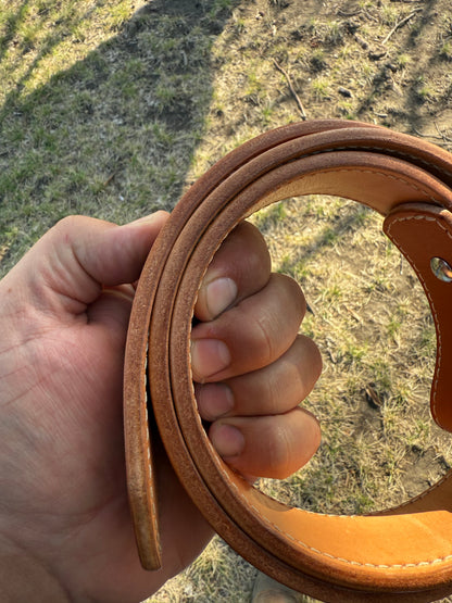 Stitched, Double Layer Belt