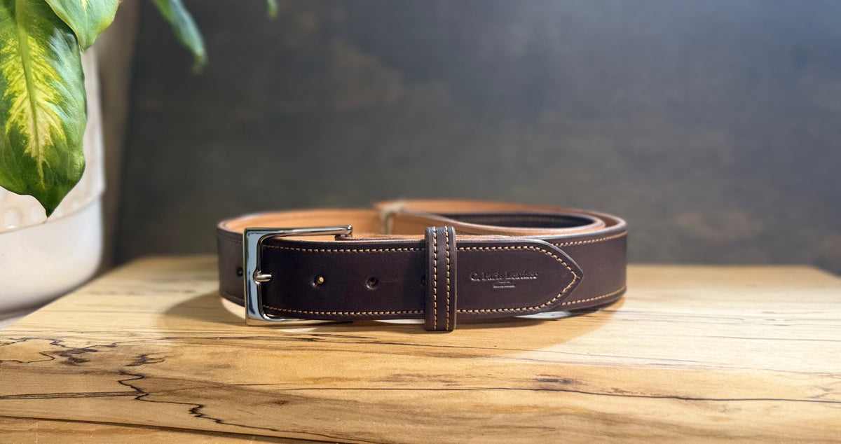 Stitched, Double Layer Belt