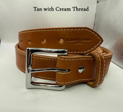 Stitched, Double Layer Belt