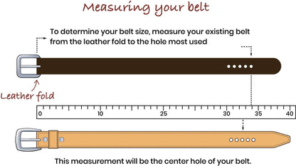 Stitched, Double Layer Belt
